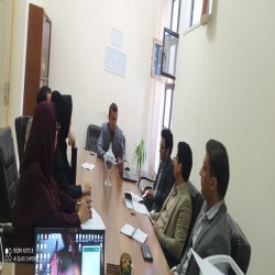 برگزاری جلسه کارگروه پژوهشی «ایمنی و محیط زندگی سالم»
